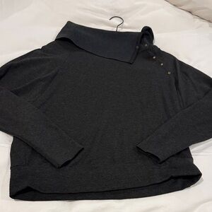 Bailey 44 Charcoal Knit Top